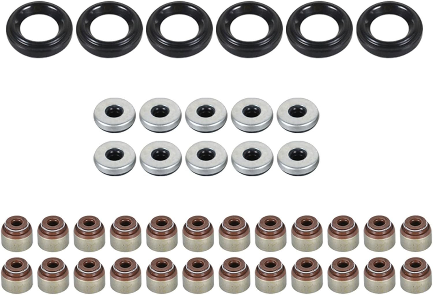 J35A5 Automotive Engine Seal Kit Replacement for Odyssey Acura TL Pilot MDX RL 2005-2008
