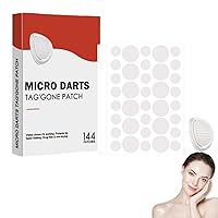 Vista 1 de Pro Microdarts - Parche natural para el cuidado de la piel y la cara, 144 unidades (1 unidad) parches hidrocoloides para acné, parches