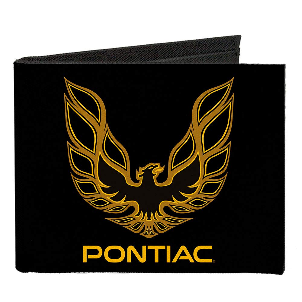 Buckle-Down Men's Standard Canvas Bifold Wallet-Pontiac, 4.0