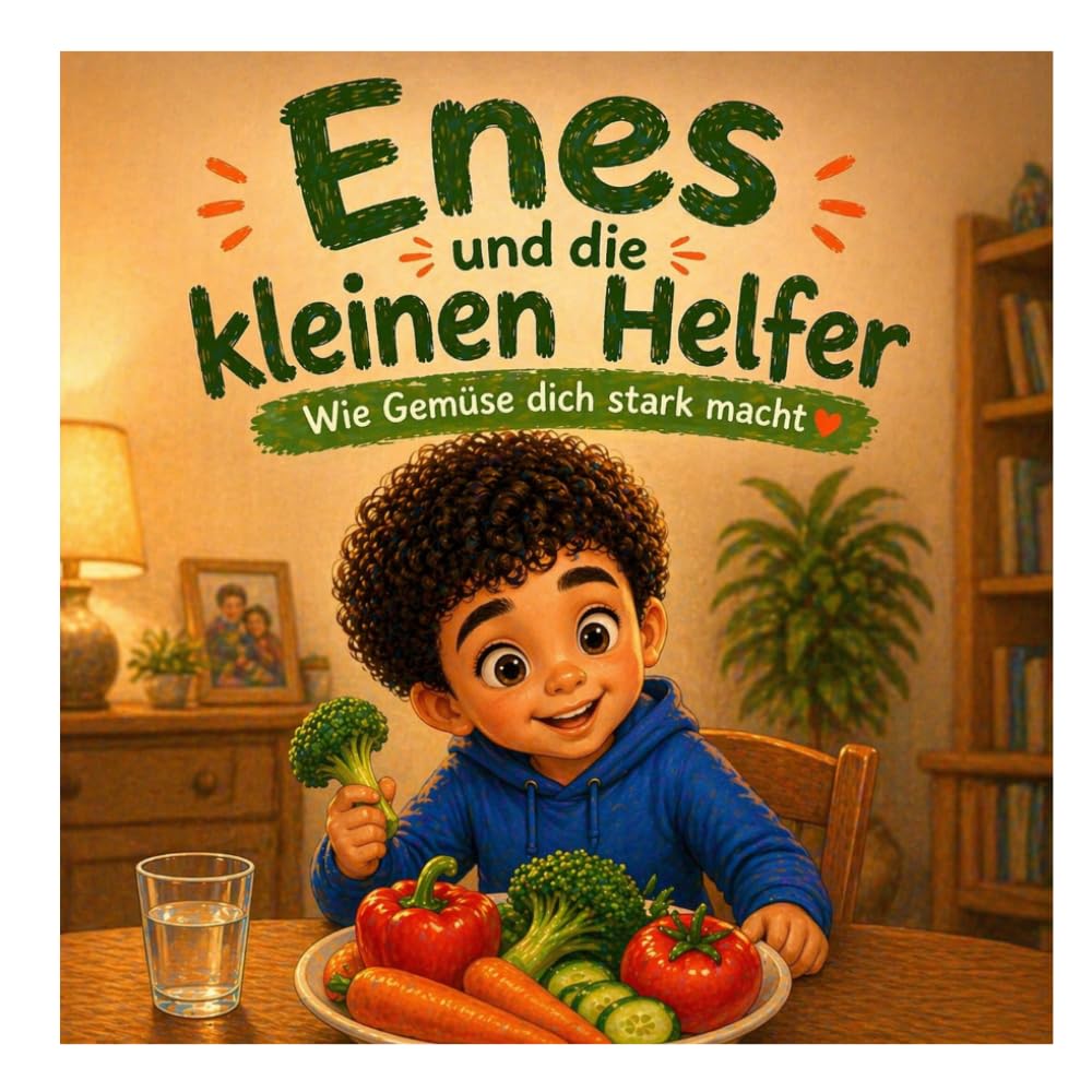 Enes und die kleinen Helfer: Wie Gemüse dich stark macht – Ein liebevolles Kinderbuch über gesunde Ernährung (Enes versteht die Welt)