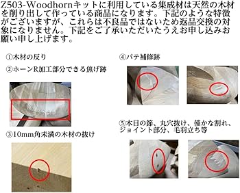 Amazon.co.jp: 【音工房Z】 1インチウッドホーンキットペア Z503