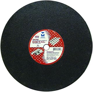 Mercer Industries 603030 Chop Saw Cut-Off Wheels for Metal, 16" x 7/64" x 1" (10 Pack)