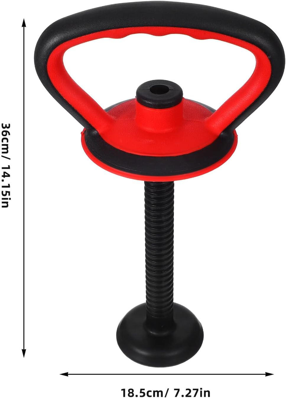 Adjustable Kettlebell Handle with Base Nut Quick Assembly Ergonomic Grip for Strength Training and Full Body Workouts at Home or Gym 14.17X7.28X4.80In