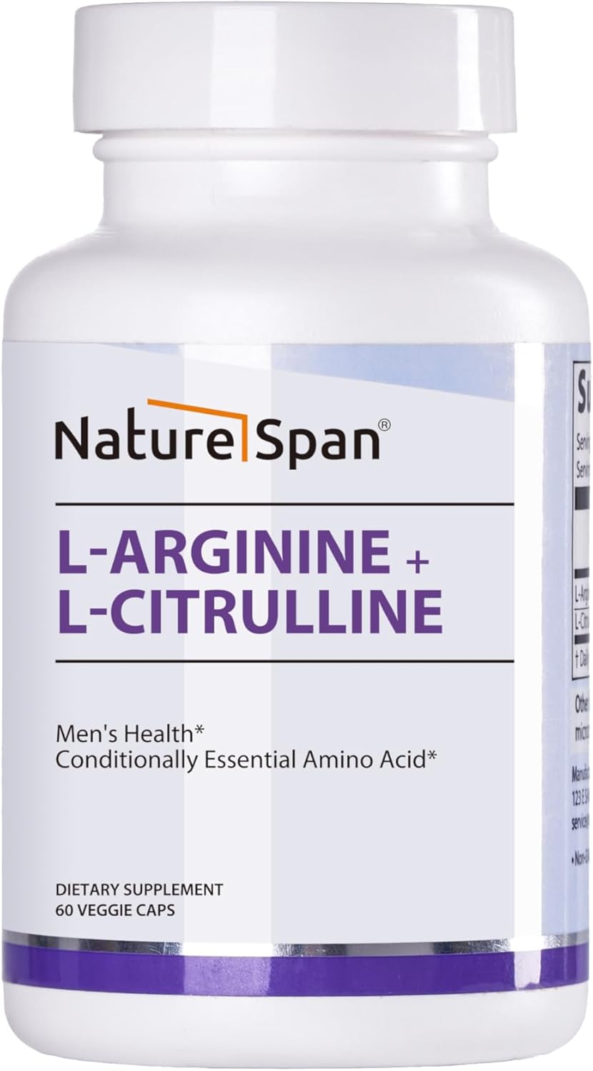 L-Arginine + L-Citrulline,Eggplant Care,60 Capsules