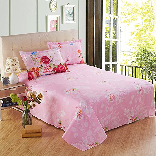 Draps en coton sergé lin pour des nuits fraîches en lit double - 2