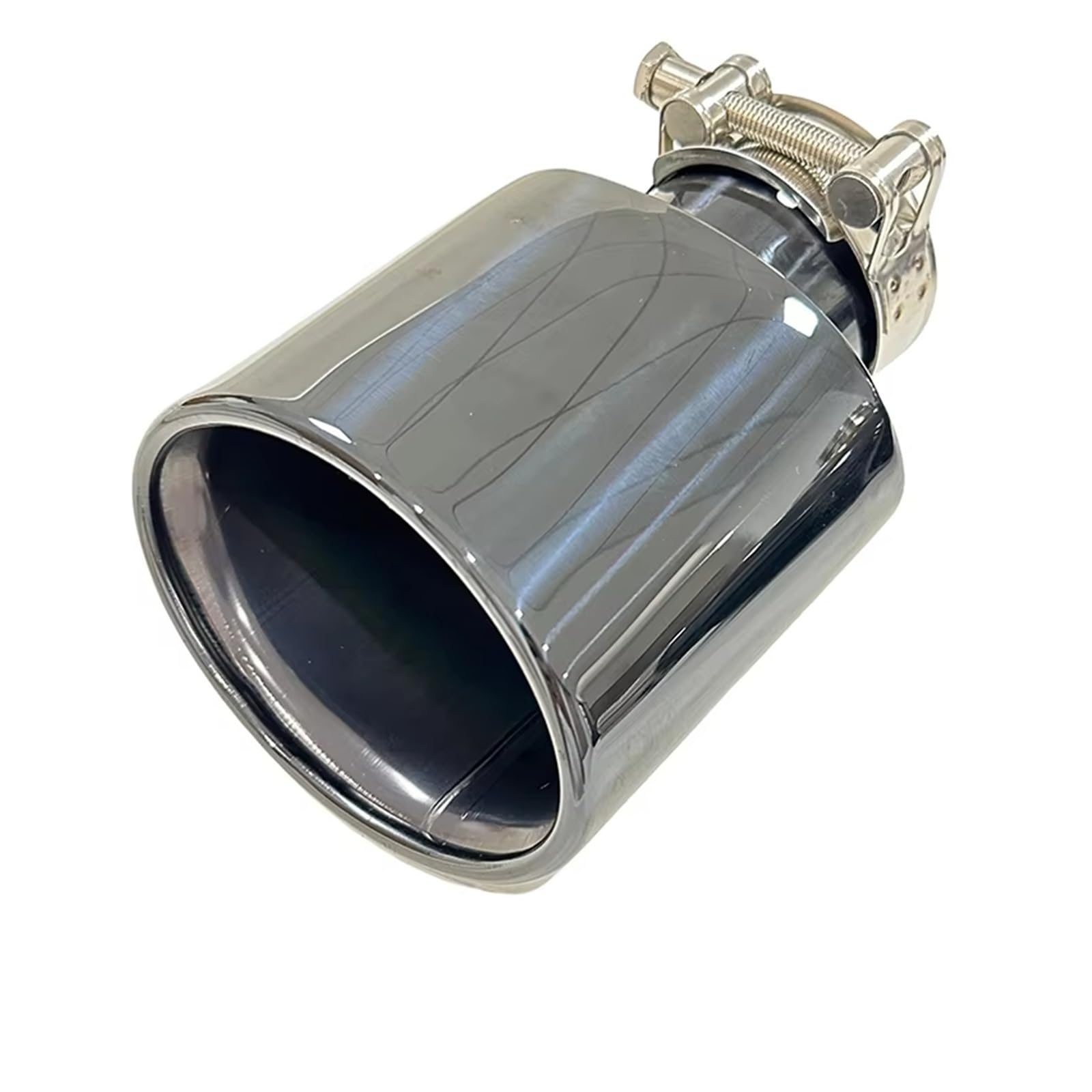 Cola de escape ovalada de 80mm a 120mm para personalización de silenciador 5