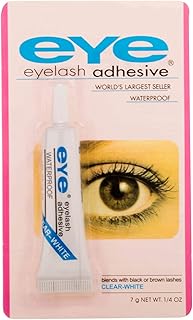 Eye Waterproof Eyelashes Glue - White