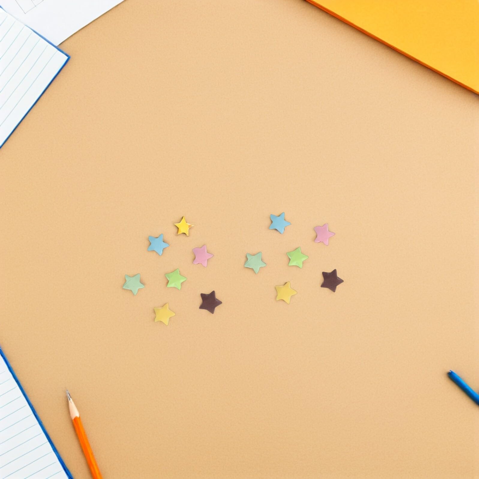 Tiras De Papel Para Plegar Estrellas De Origami 27 Colores, 4050 Tiras Diy Para Manualidades, Niños y Adultos, Arte Creativo Para Proyectos Escolares y Fiestas