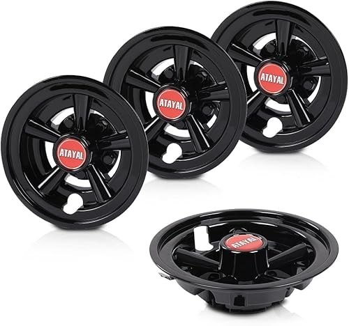 PIT66 Fundas para ruedas de carrito de golf de 8 pulgadas compatibles con carritos de golf Ezgo, Yamaha y Club Car (no es compatible con carritos