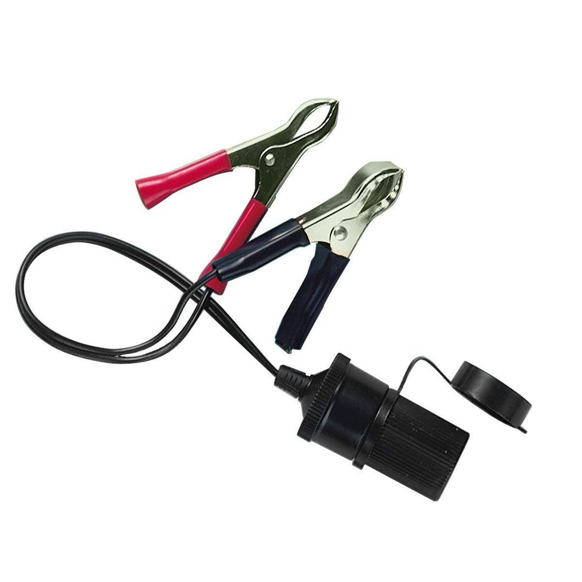 Pilot LA_39057 Cigarette Lighter Plug with Battery Clamps
