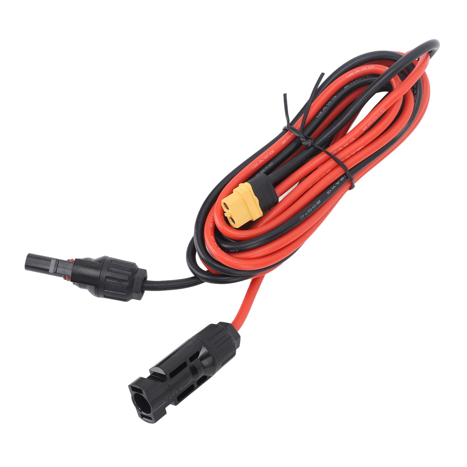 Cable de Carga Solar 12AWG de Alta Conducción con Transmisión Estable de 2 M 7