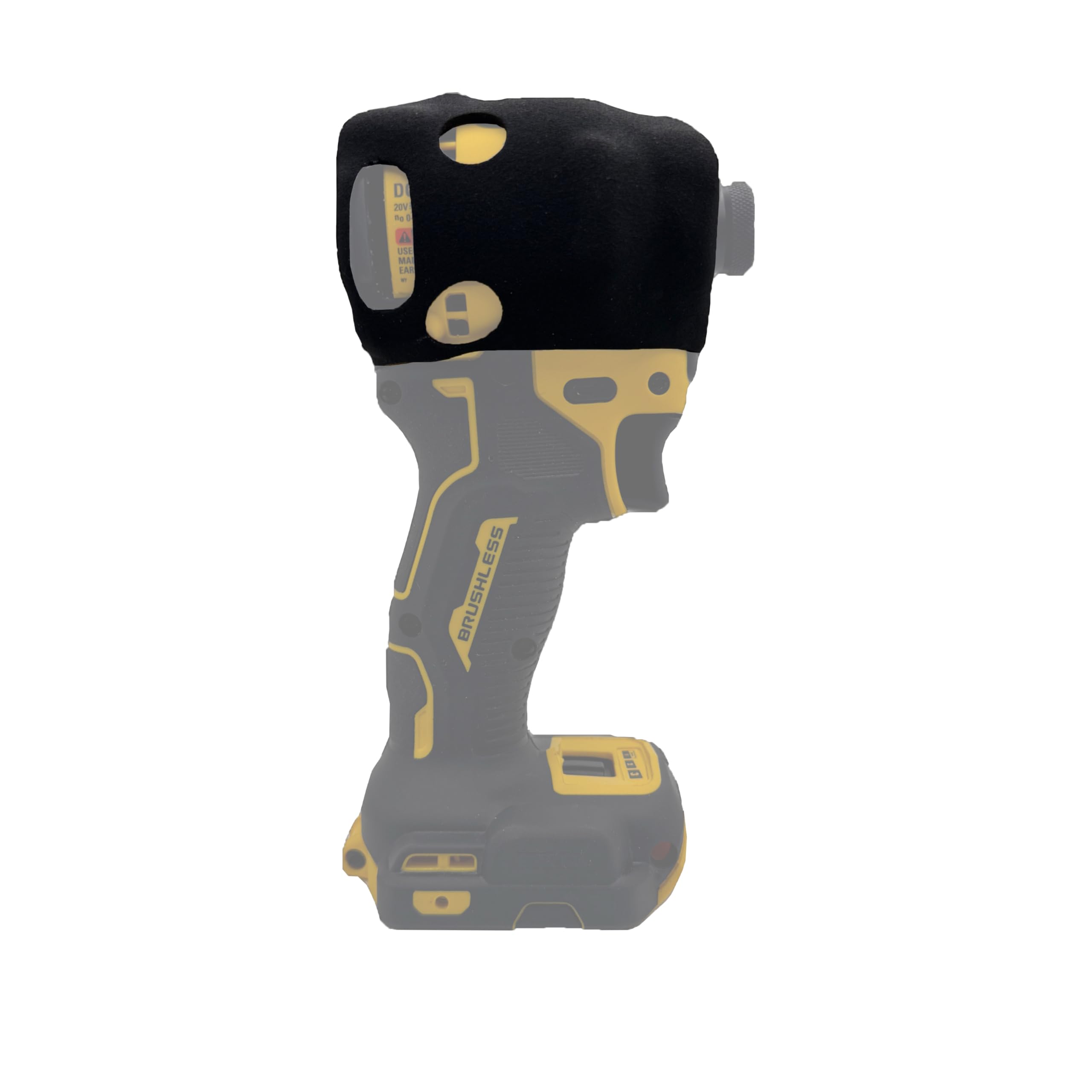 Protoco JB-100 Black Protective Tool Cover Compatible with DeWalt DCF850 ¼” Impact Wrench Driver