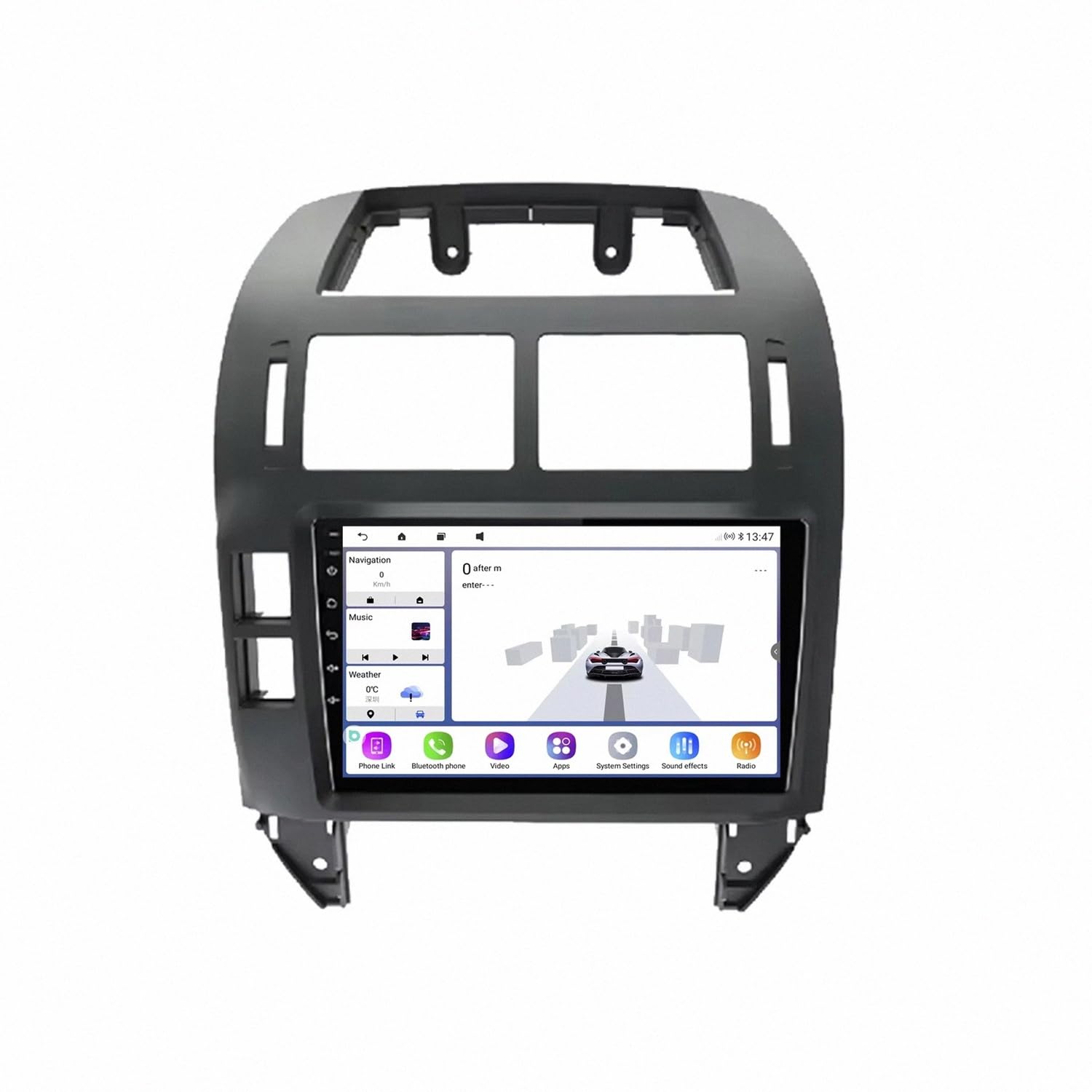 Radio de coche con Android Auto y GPS integrado para Volvo XC60 8