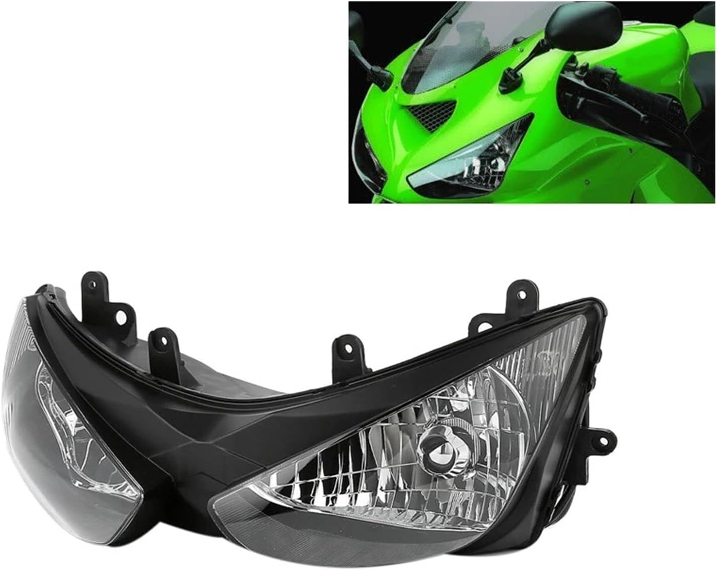 オートバイヘッドライト カワサキ用 ニンジャ用 ZX6R用 ZX-6R用 ZX636