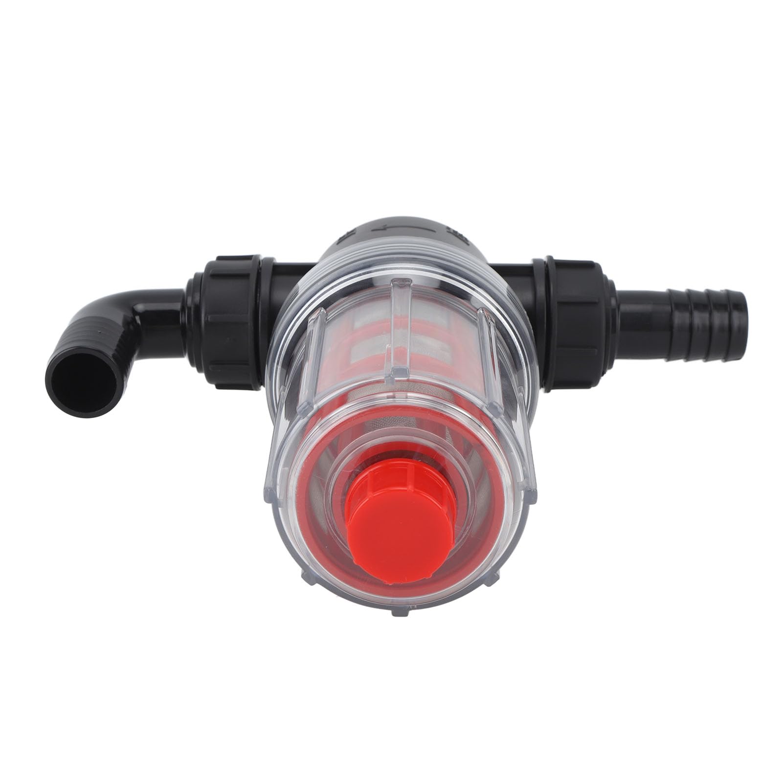 SIXRUN Filtro per Pompa dell'acqua per Irrigazione Filtro in in Plastica e Acciaio Inossidabile 304 Doppio Strato 40 e 60 Mesh Ad Alto Flusso per Tubo per Pompa per Irrigazione del Prato da