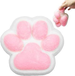 لعبة ضغط مرنة بتصميم مخالب القطط تستخدم لتخفيف التوتر والتخلص من الإجهاد، لعبة لتخفيف التوتر والاسترخاء، تأتي بتصميم لطيف مستوحى من مخالب القطط مناسبة لجميع الأعمار