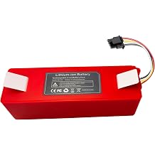 6800mAh Li-ion Battery Replace for Xiaomi Roborock S7 S6 S5 S50 Max/MaxV/MaxV Ultra/Pure Mi Robot Vacuum Cleaner Spare Battery, for Roborock Q5 Q7 Pro/Max+ Mijia 1st and 2nd Generation Battery