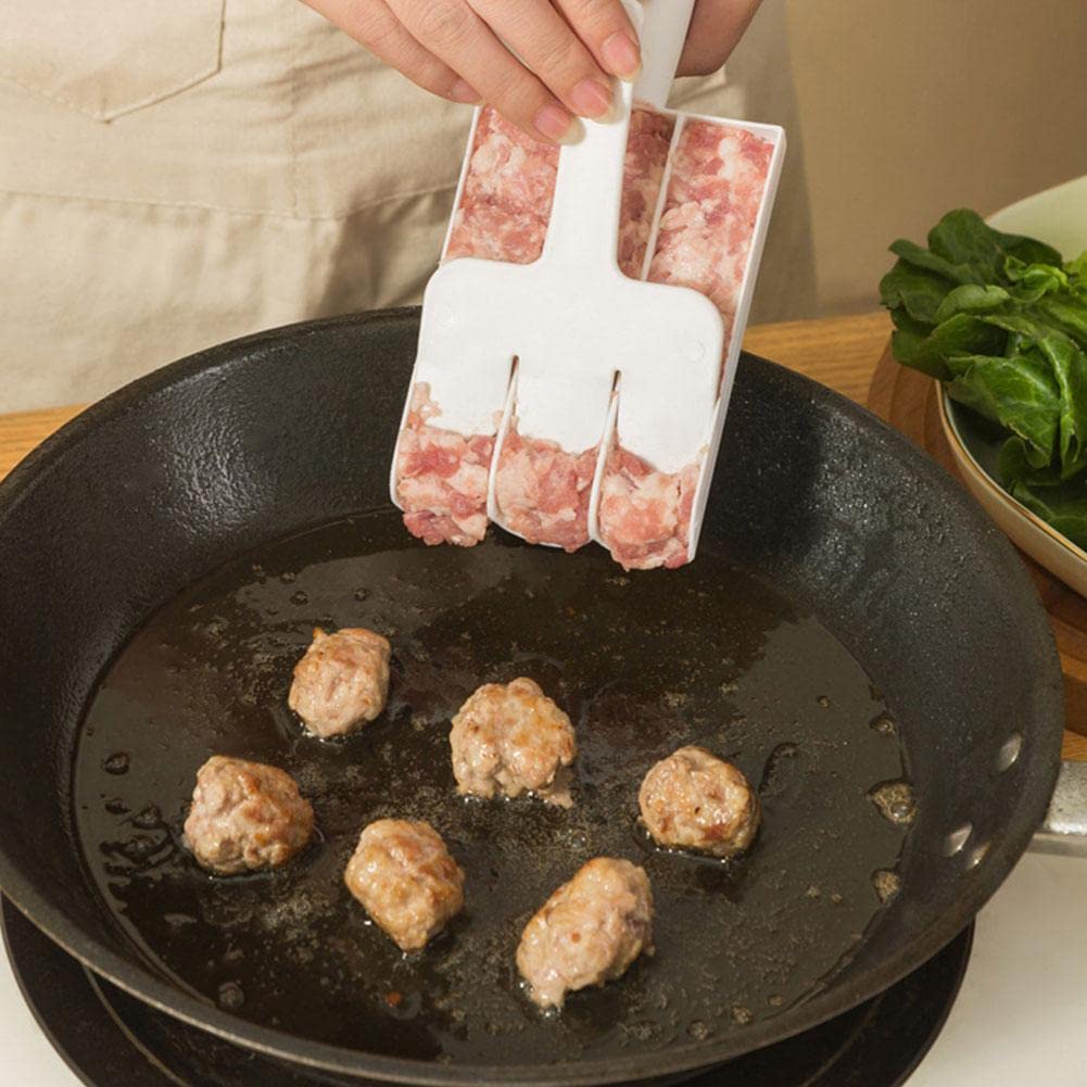 Stampo Per Polpette | Creazione Palline Uniformi | Per Carne, Riso, Dolci | Cucina Domestica - Foto 4