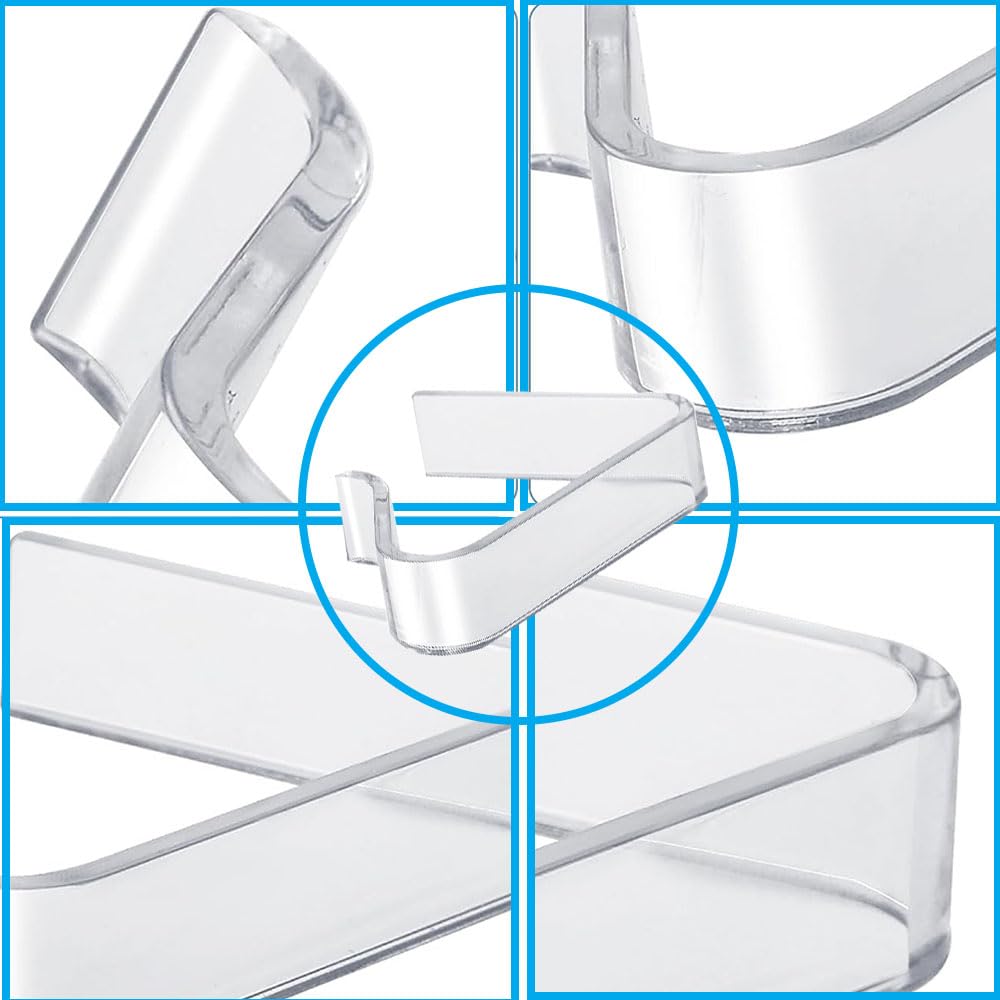 Lot De 24 Pinces à Nappe Transparentes MAEXUS - Pour Jardin, Pique-nique, Mariage, Camping, Fixation Anti-vent - 2