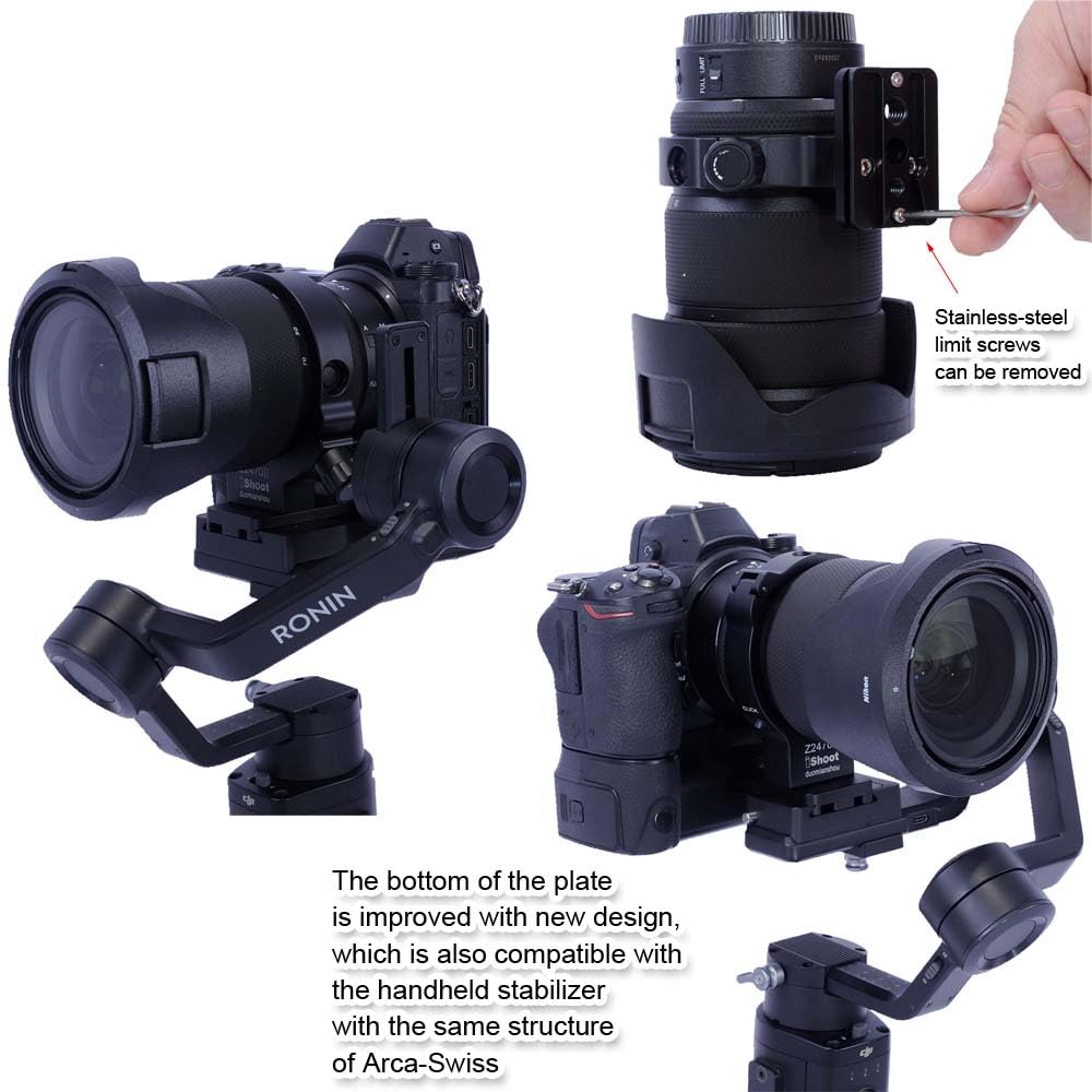 Amazon | iShoot カメラリング式三脚座、ニコンNikonレンズの互換性