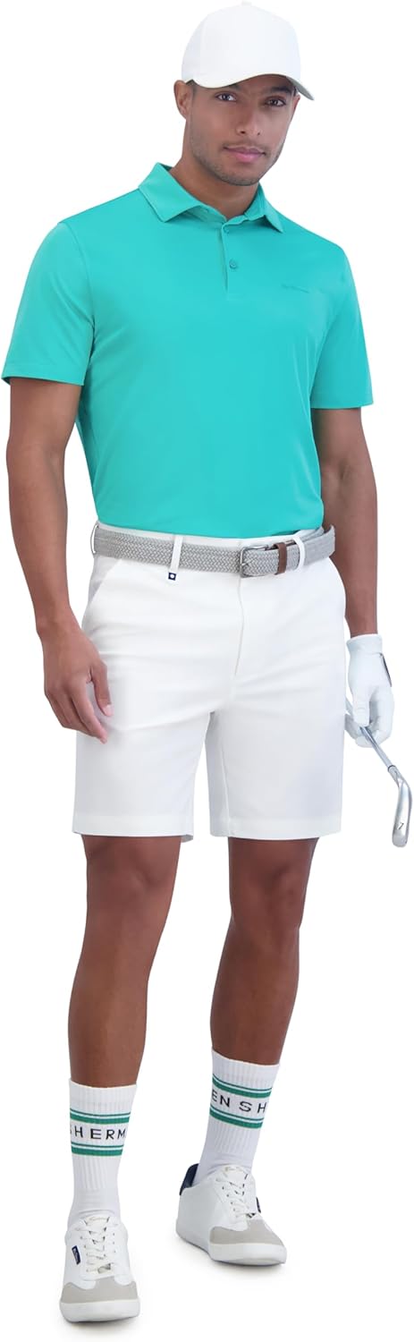 Ben Sherman Men's Pique Golf Shirts– Sport Athletic Fit, UPF+, Moisture-Wicking, Odor Resistant, Casual Shirt - Image 4