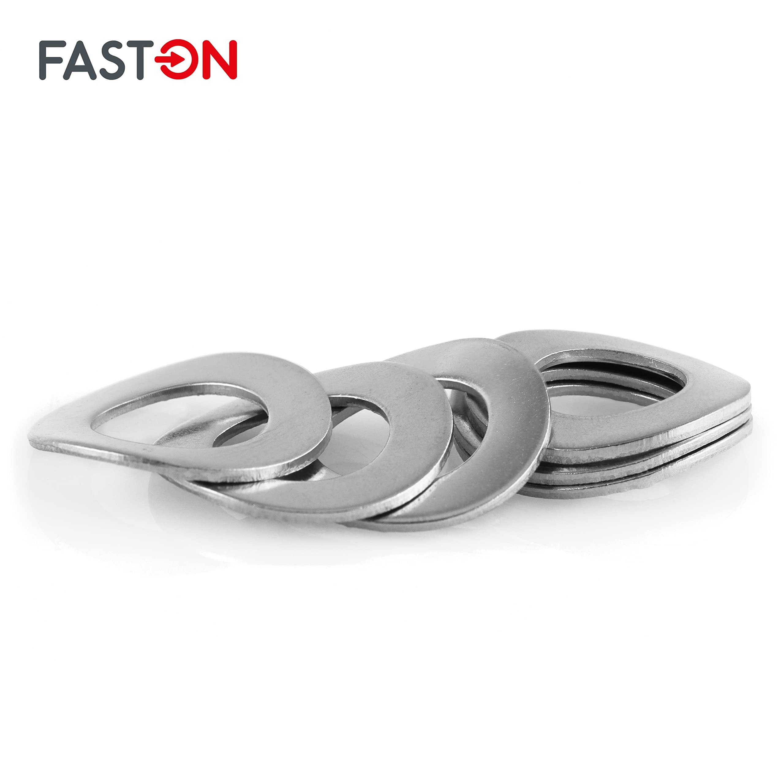 FASTON® Federringe M14 Edelstahl A2 V2A (500 Stück) DIN 137 gewellt Form B Sprengringe Wellscheiben Federscheiben Unterlegscheiben Beilagscheiben Federring