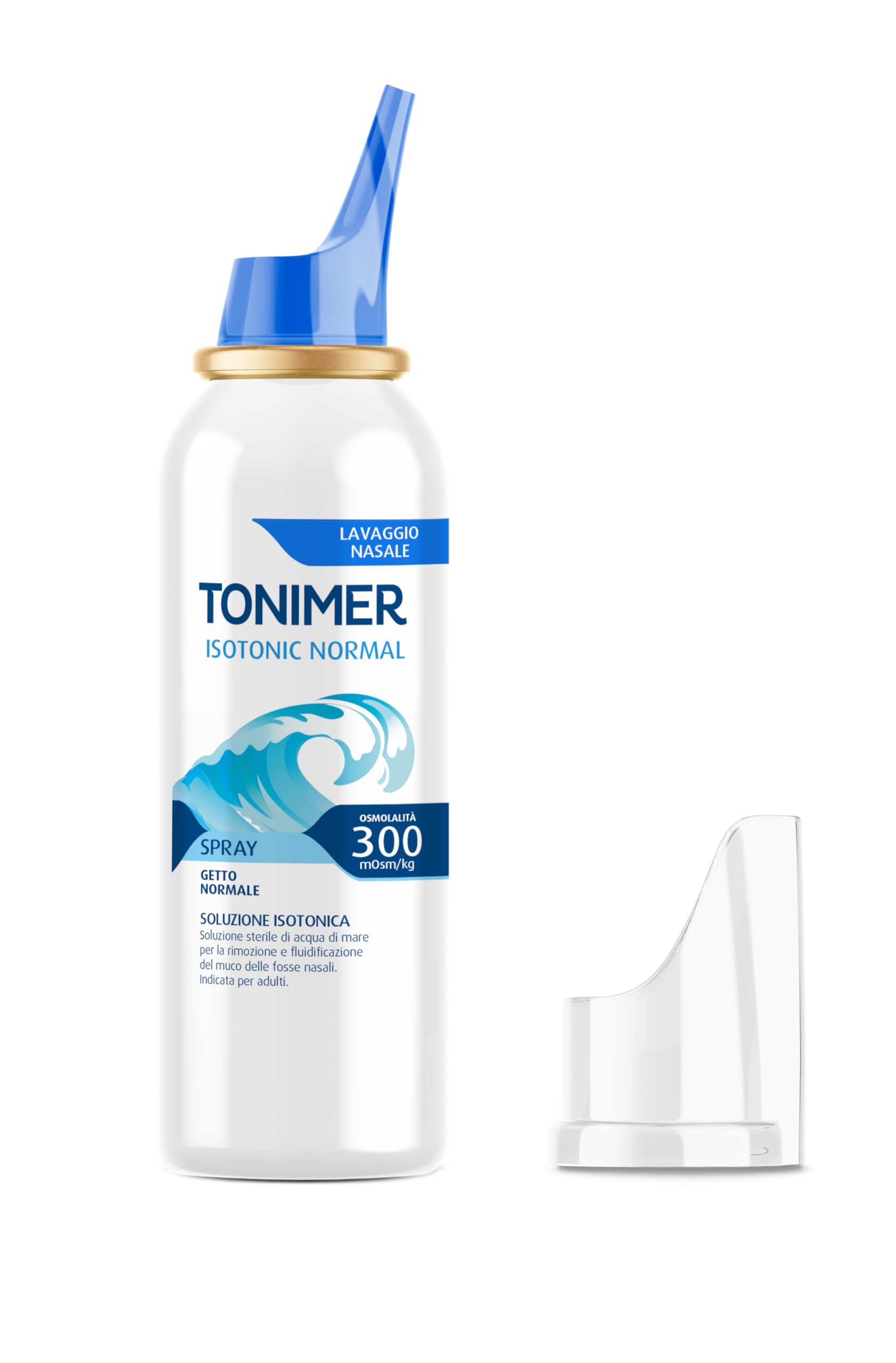 Tonimer Isotonic Spray 100 ml Soluzione Isotonica Sterile di Acqua di Mare per la Pulizia Nasale