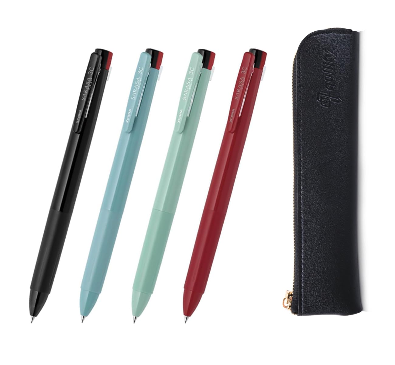 Amazon.com: ZEBRA SARASA Clip 3C 0.4mm Multicolor Pen 4 Color Set