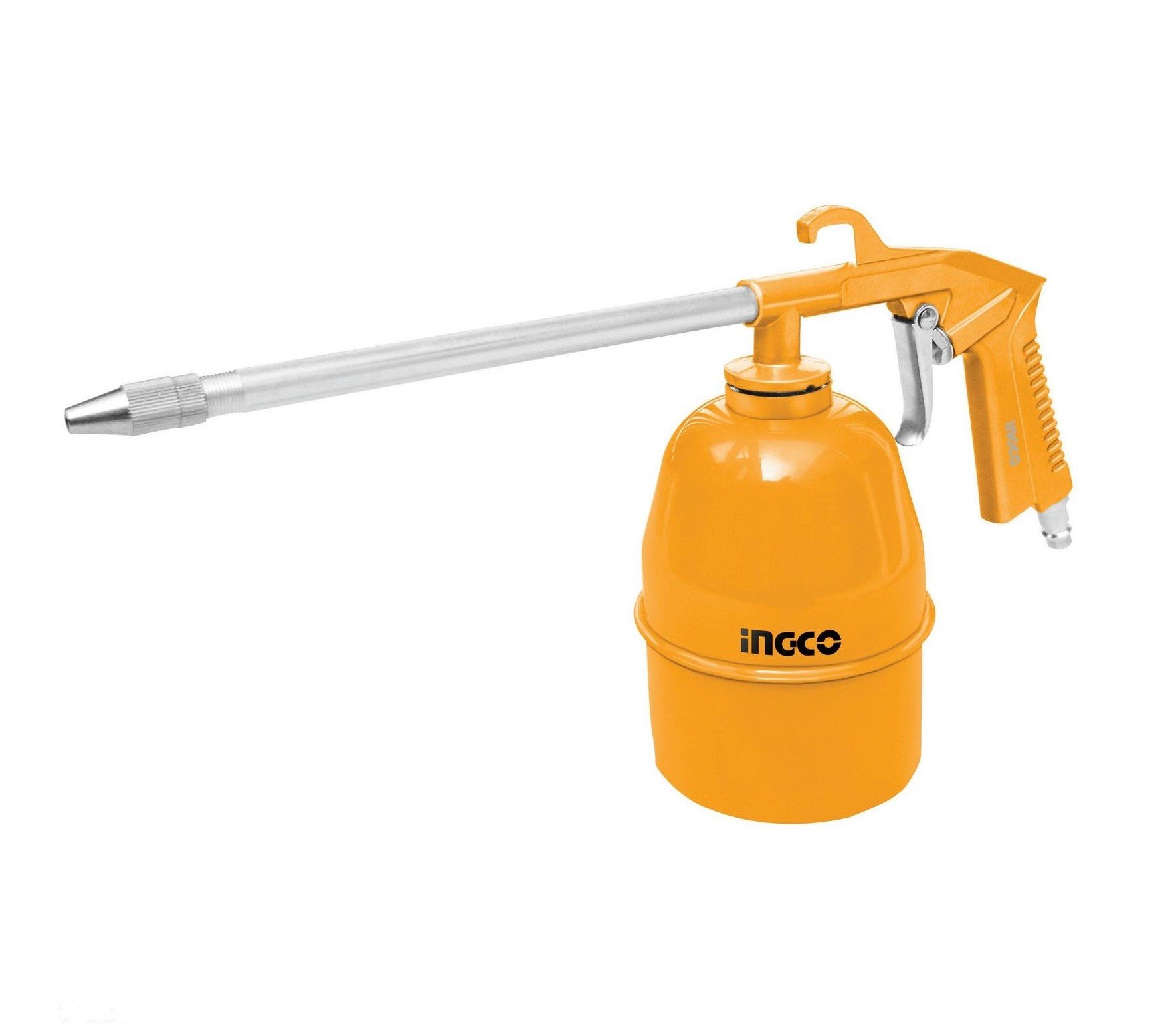 INGCO AWG1001 215mm Air Washing Gun High-Pressure Wash Water with Interchangeable Steel Nozzle Tips 0.75L Tank Capacity for Efficient Cleaning-image-37