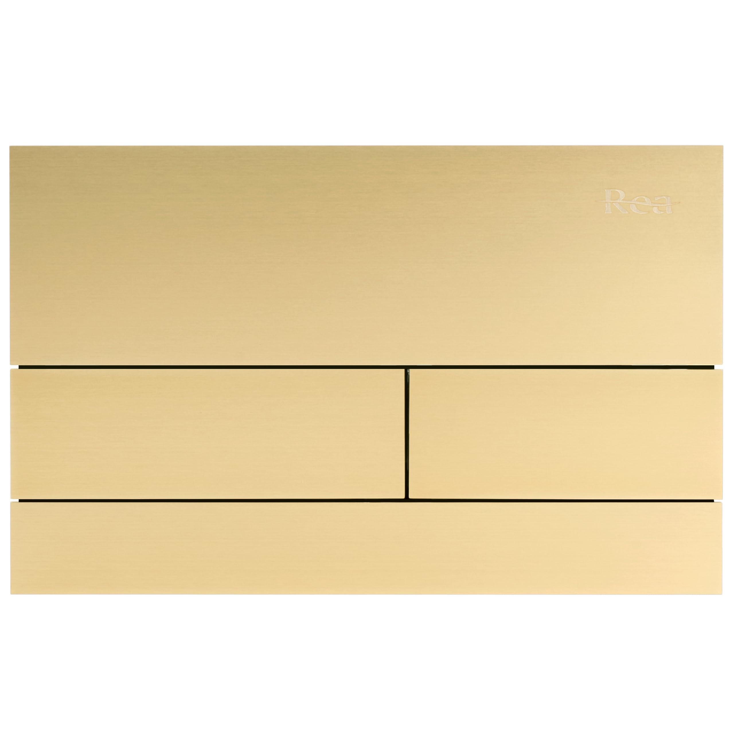 Rea - Stelaż Zestaw Podtynkowy K011A-Q Do Mis Wc Z Przyciskiem T Złoty Szczotkowany, 103,5 X 52,5 X 103,5 Cm