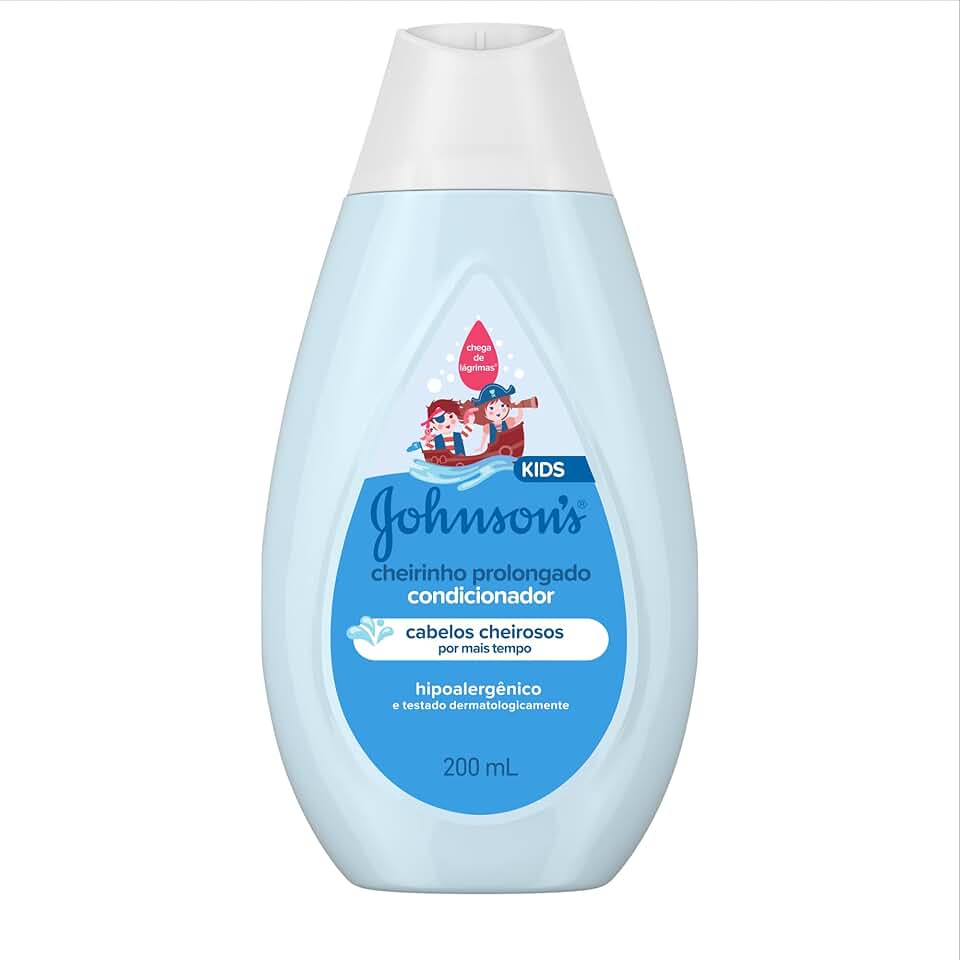 Condicionador Infantil Johnson's Cheirinho Prolongado, 200ml