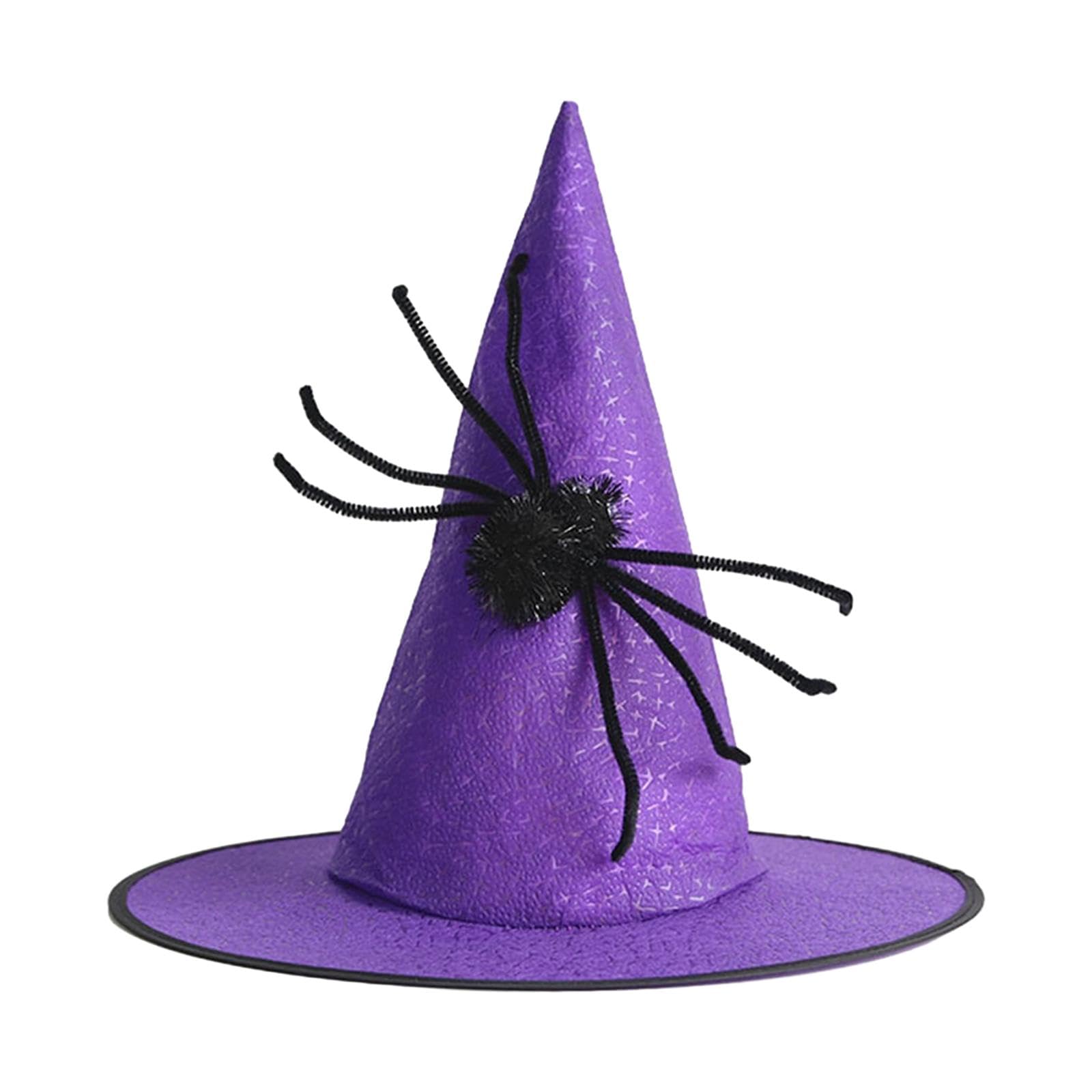 LOOM TREE® Witch Hat Cap Costume Accessory for Cosplay Masquerade Fancy Dress Purple (B0D9YLQJGT) Amazon Price History, Amazon Price Tracker