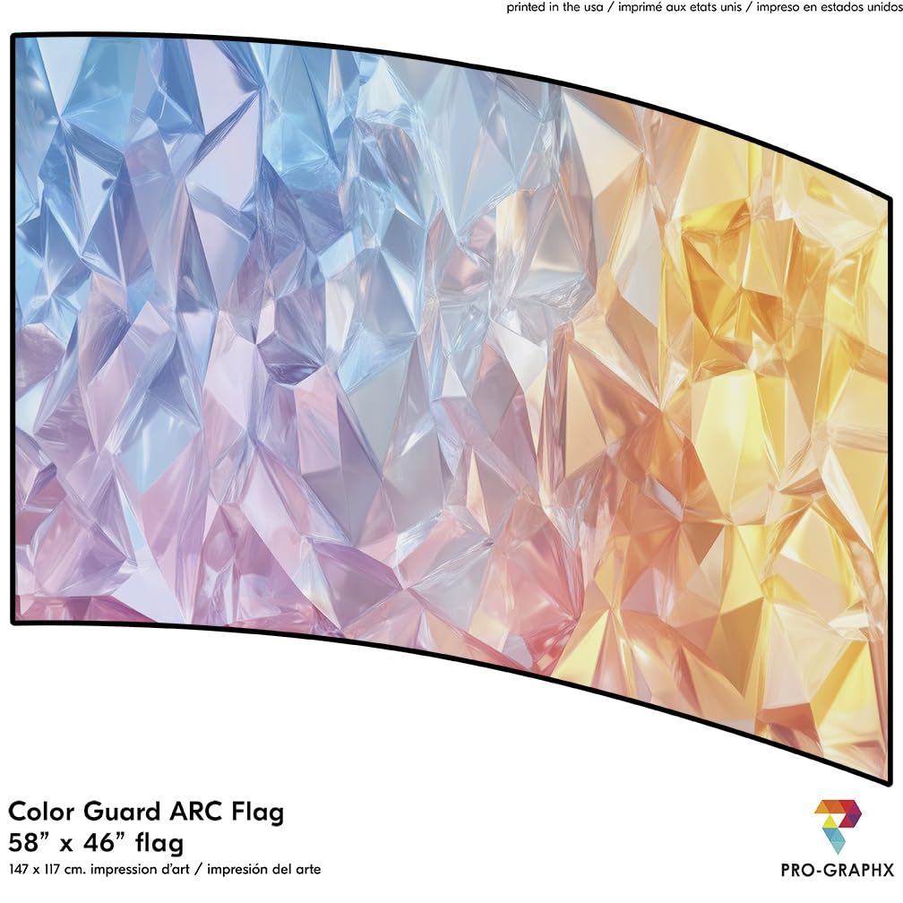 Amazon.com : Pro-Graphx - Color Guard Practice Flags, Marching