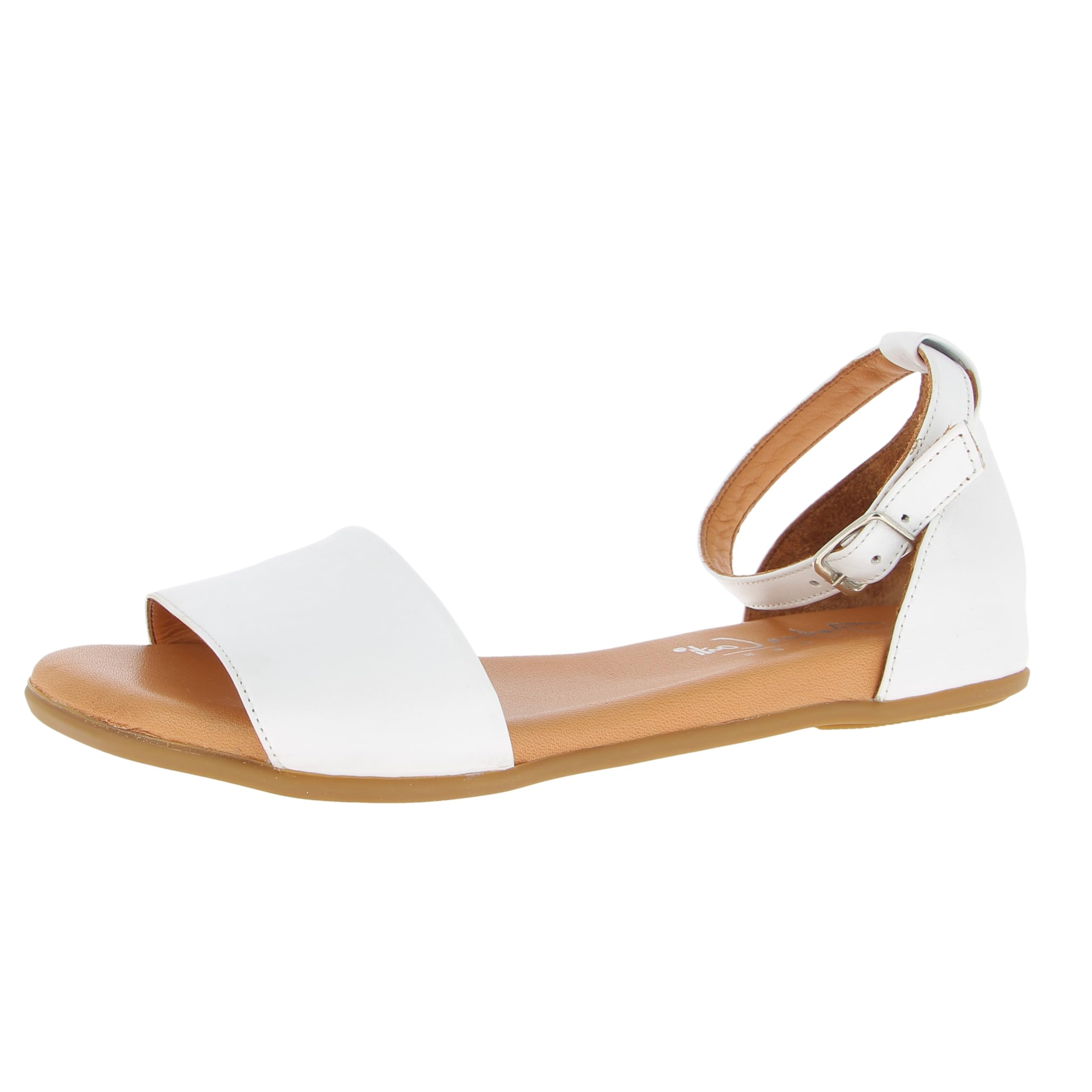 Andrea Conti Women's Damen Sandalette Sandal, White, 6.5 UK