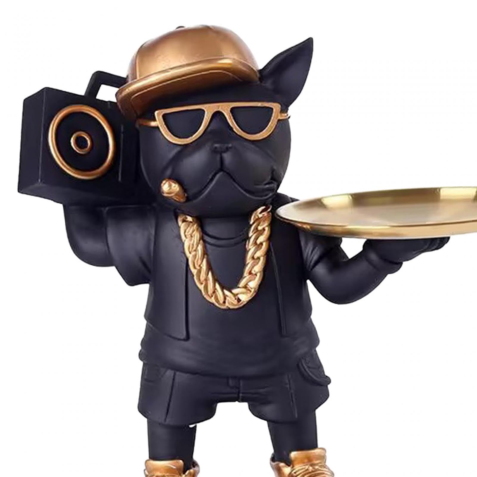 Figurka zwierzęca, biżuteria, biżuteria, pojemnik, biurko, figurka psa, pudełko do przechowywania, organizer do korytarza, wejścia, blatu roboczego