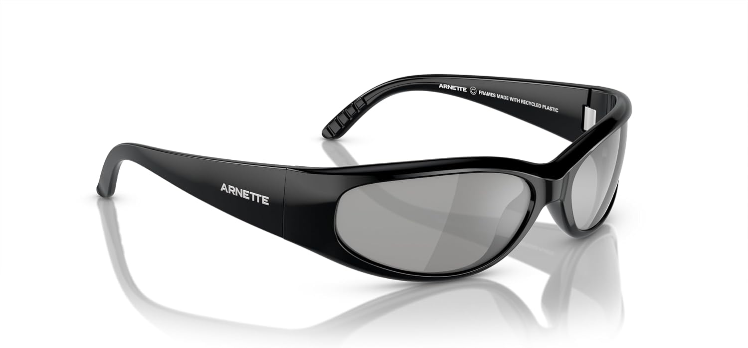 Arnette Catfish AN4302 2900Z3-62 Recycled Black/Silver Polarised