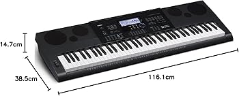 Amazon.co.jp: CASIO(カシオ) 76鍵盤 電子キーボード WK-6600