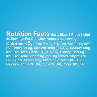 ORBIT Gum Peppermint Sugar Free Chewing Gum Individually Wrapped Mint Mega Packs, 6 Count, 30 Piece Bulk Box