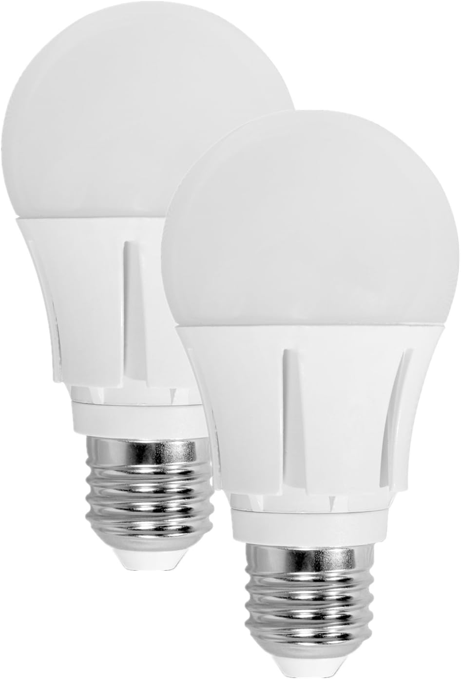 Kunshi Mudle(2 Pack) 10watt 1100 Lumen(replaces 65w) , A19 4000k Neutral White LED Light Bulb Non-dimmable