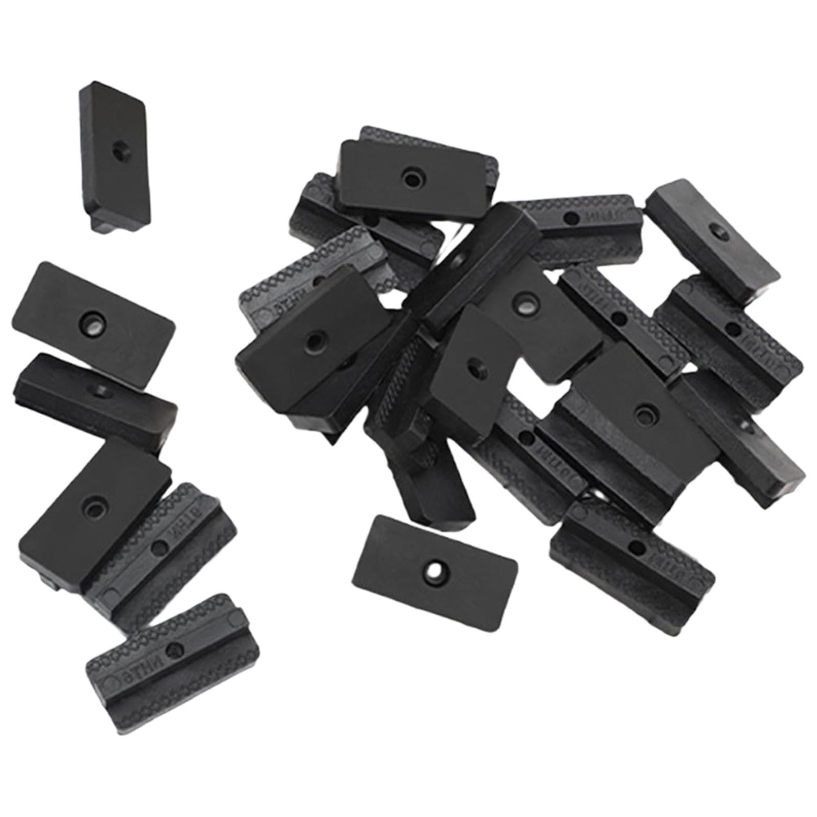 100pcs Heavy Duty Composite Deck Clips, Secure Locking for Outdoor Flooring Installation (Easy Attach) Outdoor Deck Fasteners