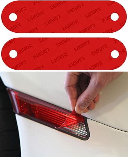 Lamin-x Fundas de marcador de esquina rojas personalizadas para Mazda Miata (89-05)