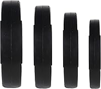 Vista 6 de Signature Fitness Vinyl Standard Plate Weight Plate for Strength Training and Weightlifting, Multiple Sizes