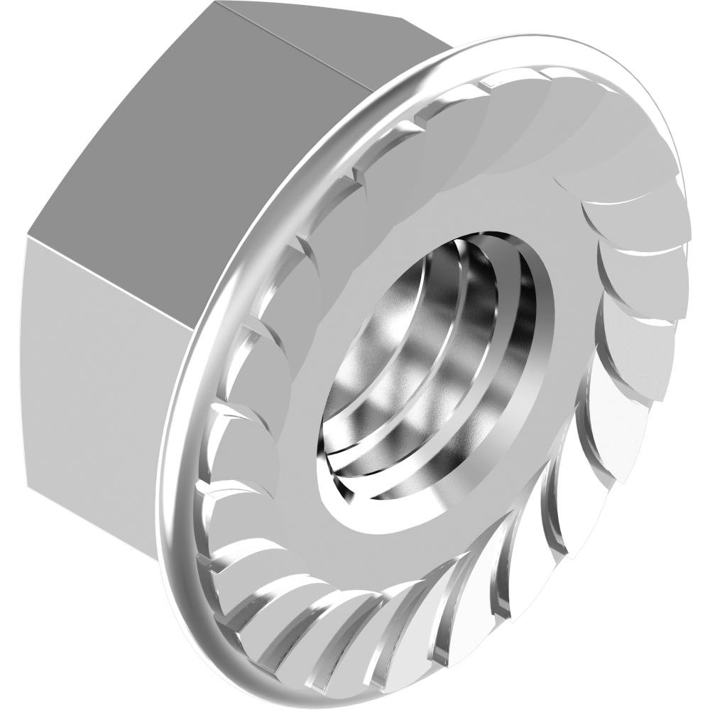 1000 unidades Brida tuercas y similar. DIN 6923 – Acero inoxidable A2 M sperrverz Ahnung M 4