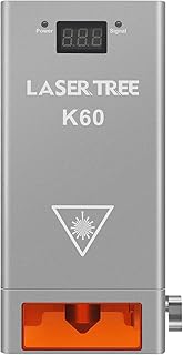 Laser Tree Laser Cutter Module, 60000mW(60W) Output Power, Switchable Diode Laser Cutting Module for Laser Engraver Machine, Designed for Powerful Cutting, Higher Accuracy Laser Module with Air Assist