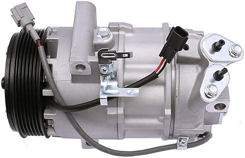 Miniatura 4 de FKG Compresor de CA y embrague de A/C 926003SH0A apto para Nissan Sentra 1.8L 2013-2016, Nissan Tsuru 1.6L 2014-2015