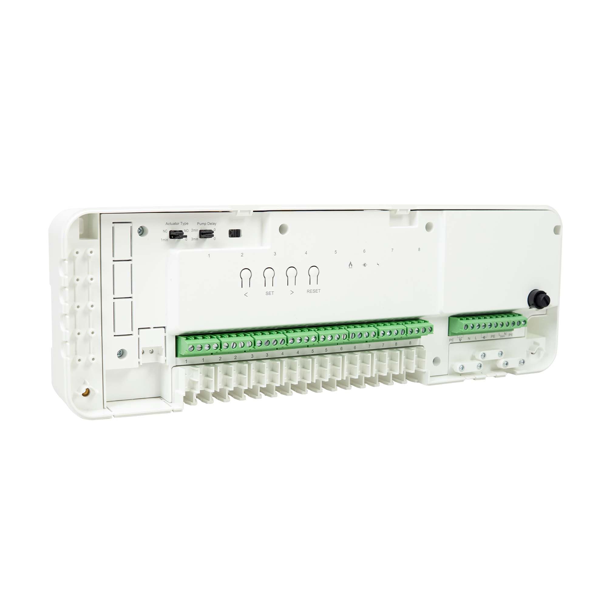 PNI Módulo de Control CT28M con 8 Zonas, para válvulas solenoides, actuadores térmicos para calefacción por Suelo Radiante