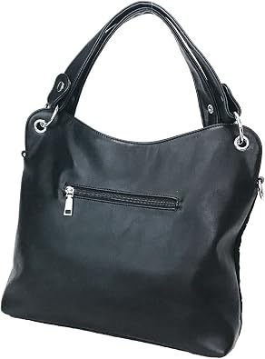 Mirror Double Handles Bling Purse