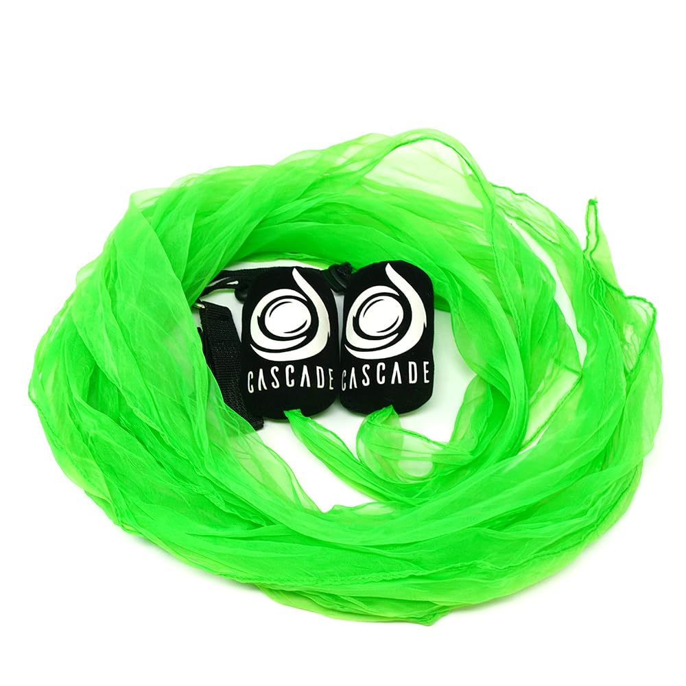 Cascade Scarf Poi (Green)