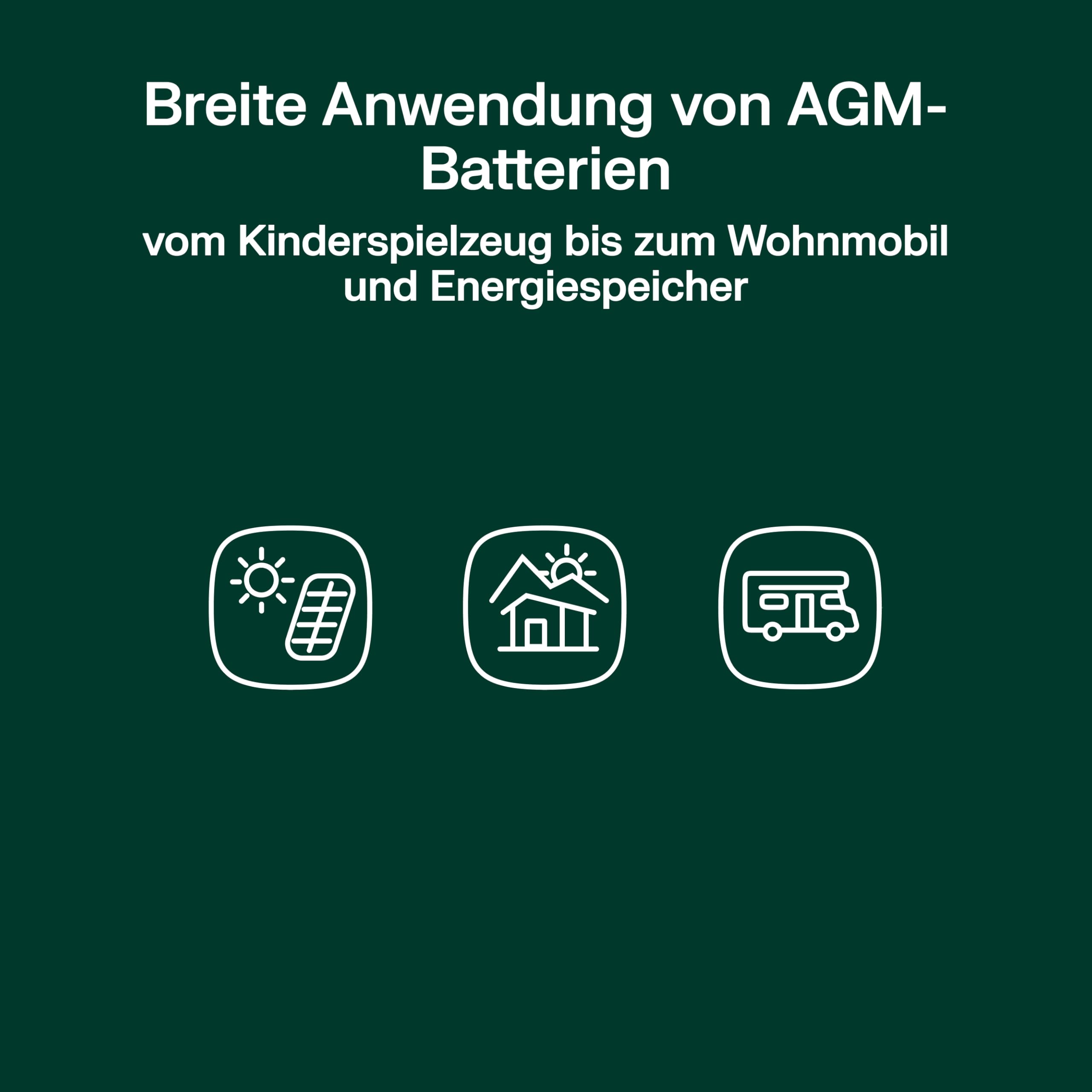 Green Cell AGM 12V 33Ah mit IP54 Akku Vlies Batterie VRLA Blei Bleiakku Versorgungsbatterie Zyklenfest Wartungsfrei Caravan Photovoltaik Rollstuhl Solarbatterie Wohnwagen