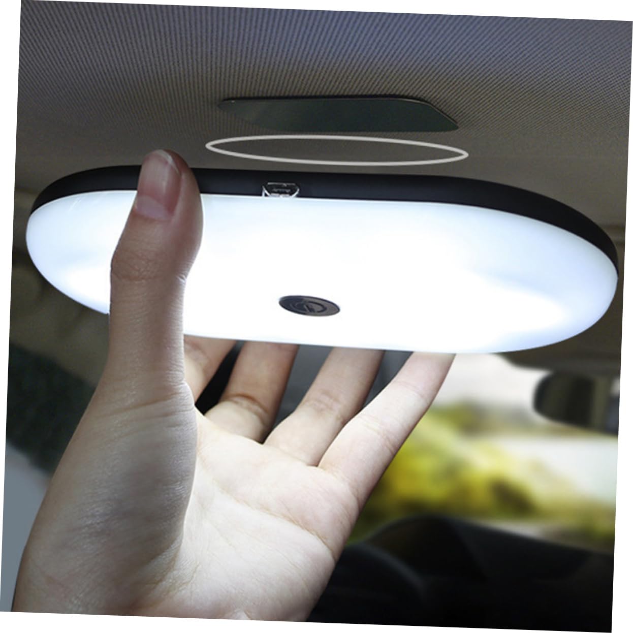 OUNONA 3piezas Luz Led De Techo para Coche Iluminación Interior Plafón Práctico para Lectura y Almacenamiento para Autos Furgonetas y Camiones